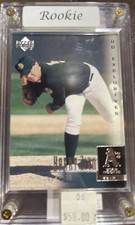 2001 Upper Deck Star Rookie Barry Zito #4 UD Exclusives Silver 67/100 Oakland As