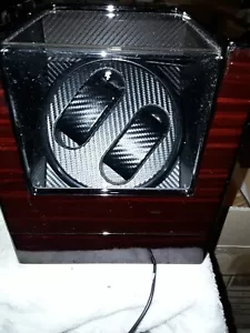 2 Slot Automatic Watch Winder Rotating Storage Display Case (Battery Or Charge) - Picture 1 of 6