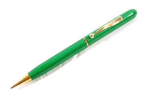 Wearever Mechanical Pencil Striated Green Celluloid 1930-40s Wearever Pencil - Picture 1 of 8