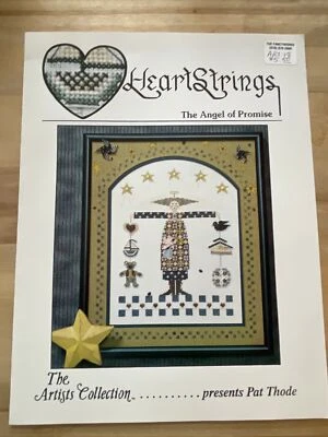 HEARTSTRINGS The Angel of Promise Cross Stitch Pattern - Image 1 of 2
