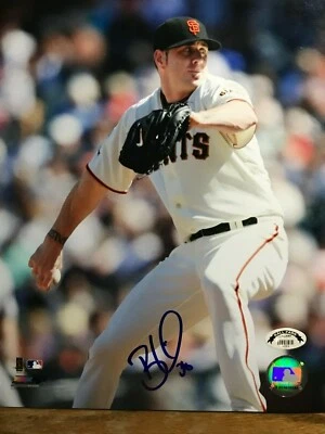 Brian Wilson signed/Inscribed 8x10 photo - All Star, SF Giants  - Image 1 of 2