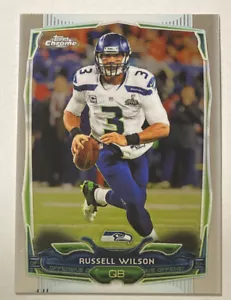 Scheda cromata Russell Wilson 2014 Topps #102 - Foto 1 di 2