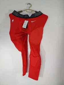 Nike Pro Combat Hyperstrong Padded NBA Basketball Tights Red 881963-657 3XLT - Picture 1 of 6