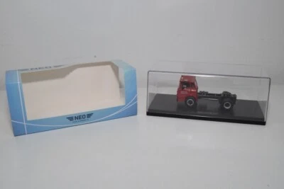 B33 1:64 NEO NEO64075 GMC STEEL TILT CAB 1960 T&R WRIGHT EXPRESS CO. RED MIB - Immagine 1 di 4