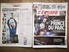 ++ L'EQUIPE 05/03/2023 Kylian MBAPPE "Prince du Parc" 201 buts PSG PARIS ++