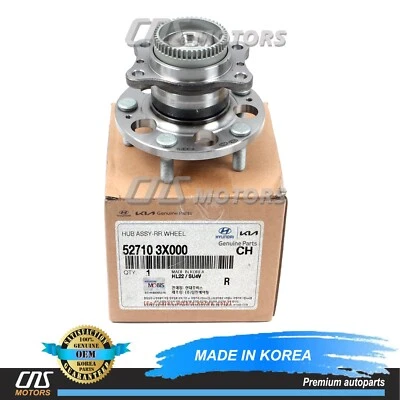 ✅GENUINE✅ Rear Wheel Hub & Bearing for 11-18 Elantra Veloster Forte 527103X000 — 第 1/4 张图片