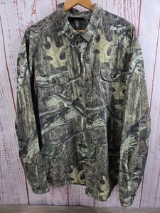 Mossy Oak Shirt Mens 3XL Break-Up Infinity Camo Long Sleeve Button Up Hunting - Picture 1 of 13
