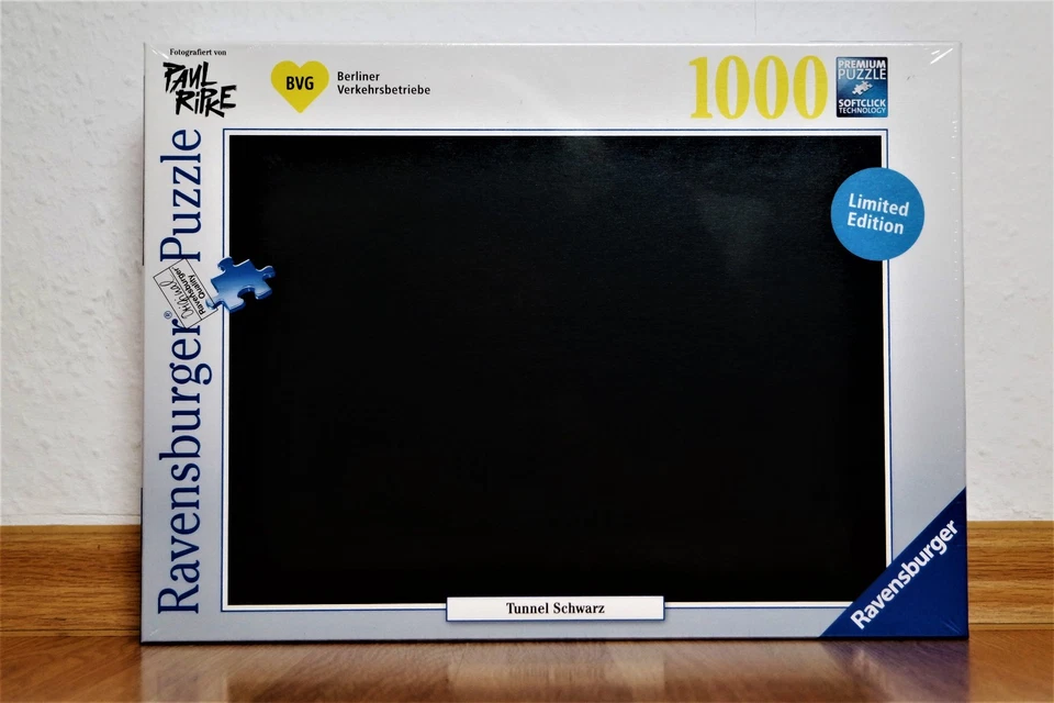 BVG Tunnel Black Ripke Ravensburger Puzzle Limited Edition NEW & Original Packaging - Image 1 of 2