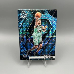 2024-25 Panini Mosaic - Tre Mann #113 Genesis Prizm Hornets SSP - Picture 1 of 2