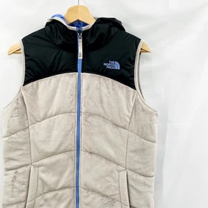 The North Face Girl's XL Reversible puffer hooded vest - Picture 1 of 6