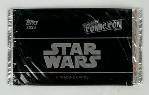 2023 Topps Star Wars 2023 New York Comic Con Exclusive Pack Unopened - Picture 1 of 2