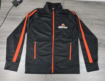 Mediapolis Basketball Jacket Ladies Medium Black Holloway Zippered Short - Image 1 of 4