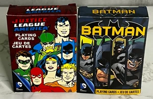 DC Comics "BATMAN" Dark Knight Spielkarten & Justice League - Bild 1 von 1