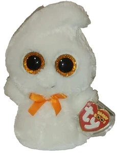 Ty Beanie Boos - GHOSTY the Ghost 6" NEW MWMTs Stuffed Animal Toy - Picture 1 of 8