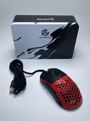 Hati HT-M2204 Classic Edition Gaming Mouse G-Wolves Red With Box - Image 1 of 4