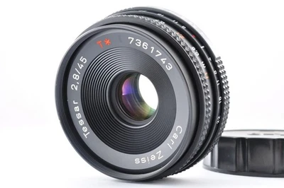 Contax Carl Zeiss Tessar 45mm f/2.8 T* MF Pancake C/Y MMJ Lens From Japan N MINT - Image 1 of 4