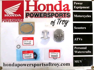 NEW GENUINE HONDA CYLINDER HEAD COVER + INLET PIPE & GASKETS *2013-2026 CRF50F* - Foto 1 di 3