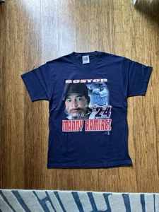 Vintage Boston Red Sox Manny Ramirez MLB T-Shirt RAR - Bild 1 von 2