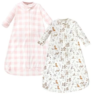Unisex Baby Cotton Long-Sleeve Wearable Sleeping Bag, Sack, Blanket, Enchante... - Picture 1 of 4