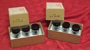 GIA SG Set #1 & #2 – Gem Density Training Kit – Stones & Indicators, No Liquid - Picture 1 of 11