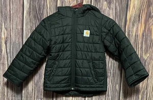 Boys Carhartt Black Jacket XXS Size 4-5 - Picture 1 of 5