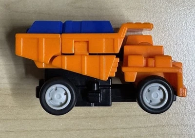 Transformers Throttlebot Wideload Figure 1986 Hasbro Takara Orange Truck - Image 1 of 4