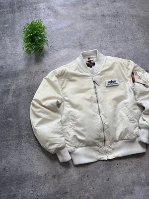 Vintage Alpha Flyer’s Industries USA MA-1 Bomber CWU Jacket Streetwear Military - Image 1 of 4