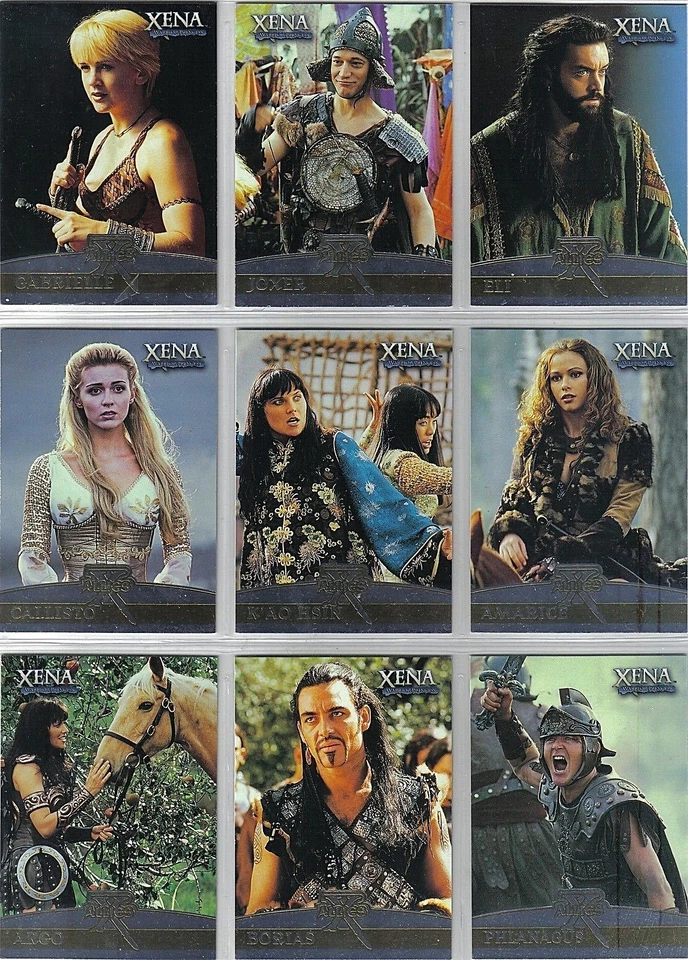 Xena The Warrior Princess Seasons 4 & 5  Allies Set F1 TO F9 OR SINGLES   CHOOSE - Image 1 of 4