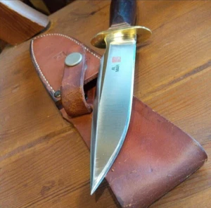 【Very rare!】Vintage Al Mar Seki Japan Grunt Knife Sheath!! - Picture 1 of 7