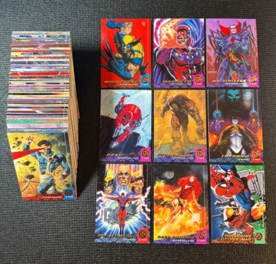 1994 Fleer Ultra X-Men - Complete 150 Card Base Set - Image 1 of 4