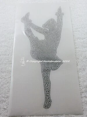 Hotfix Strass Bügelbild Funkenmariechen Tanzmariechen Karneval 140121 - Bild 1 von 2