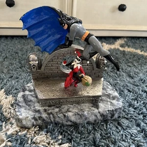 Batman Animated Series Batman & Harley Quinn Sculptd by Ron Lee 112/500 Vry Rare - Picture 1 of 17