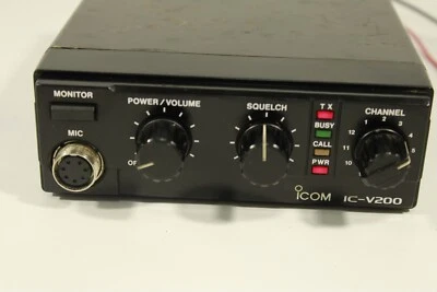 ICOM IC U 200, two channel UHF transceiver. (ref J 140) - Image 1 of 4