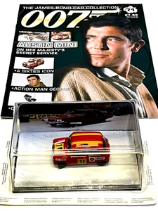 James Bond Car Collection 1/43 007 Austin Mini On Her Majesty's Secret Service - Picture 1 of 15