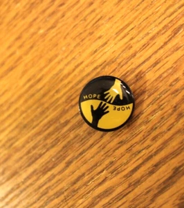 Vintage Focus Hope Pin 0,75" rund - Bild 1 von 1