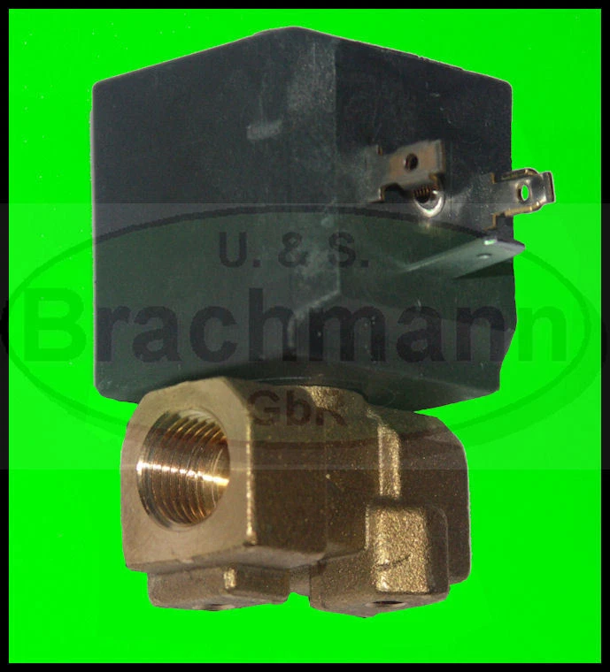 CEME Magnetventil 1/4", 230V Messing, Gasventil, Druckluftventil, 34