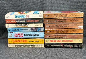 Lot of 15 Philip Jose Farmer Paperback Novels SciFi Science Fiction - Picture 1 of 8