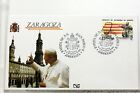 ZARAGOZA ESPAGNE  1984 Voyage du  Pape Jean-Paul II Vatican Enveloppe 1036