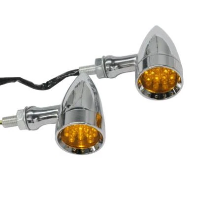 Luces intermitentes LED intermitentes de intermitentes para motocicleta Honda VTX1300C VTX1800C Foto 1 de 4