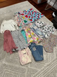 Girls clothing lot size 6-8Y Hanna Andersson, Janie & Jack, Mini Boden - Picture 1 of 24