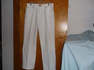 LADY'S BILL BLASS JEANS VAQUEROS BLANCOS CORTE PERFECTO" - Imagen 1 de 3