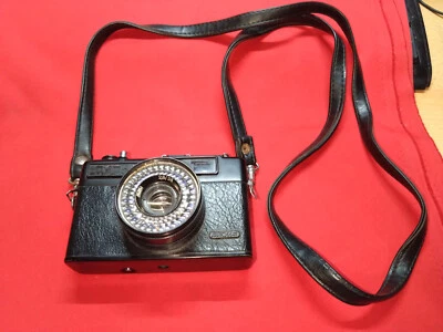 Soviet vintage ussr camera FED-50 lens Industar-81 2,8/38 + case - Image 1 of 4