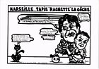 CPA AK LARDIE caricature - MARSEILLE? TAPIE RACHETTE LA GOUCHE (285512)