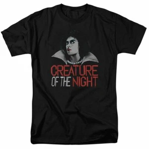 The Rocky Horror Picture Show Creature Of The Night T Shirt Licensed Movie Black - Picture 1 of 2