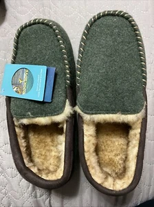 RockDove Herren Hearthfire Memory Foam Mokassins Slipper/ Grünbraun/ UK8 - Bild 1 von 4