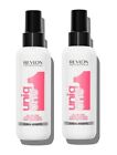 Revlon UniqOne All In One Hair Treatment Lotus Flower 150ml Pack of 2