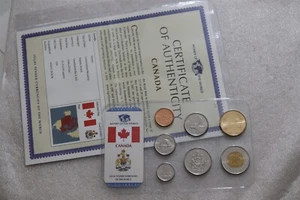 🧭 🇨🇦 CANADA MINT SET WITH COA B67 #5 - Picture 1 of 4