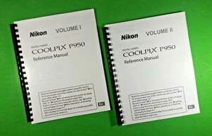 Owners Reference Manual for Nikon P950 Camera 306 Pages W/Clear Covers - Picture 1 of 3
