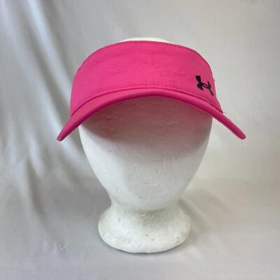 Niñas Jóvenes Visera Gorra Elástica Espalda Sombrero Rosa Under Armour OSFA Deportes Atléticos Foto 1 de 4