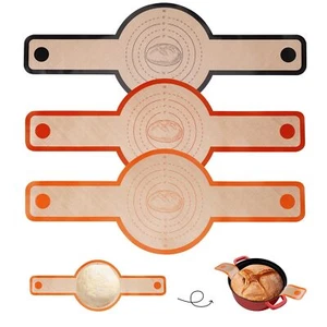 Dizywiee Silicone Bread Sling for Dutch Oven 3-Pack Non-Stick & Easy to Clean... - Picture 1 of 7